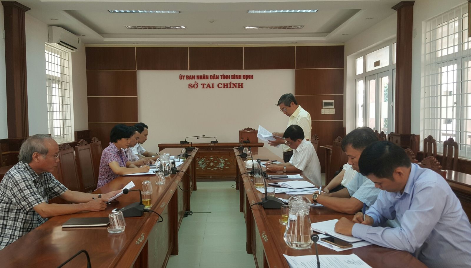Hội đồng Phối hợp phổ biến, giáo dục pháp luật tỉnh: Kiểm tra công tác phổ biến, giáo dục pháp luật tại Sở Tài chính