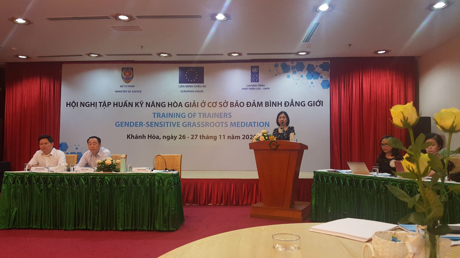 Tập huấn kỹ năng hòa giải ở cơ sở bảo đảm bình đẳng giới