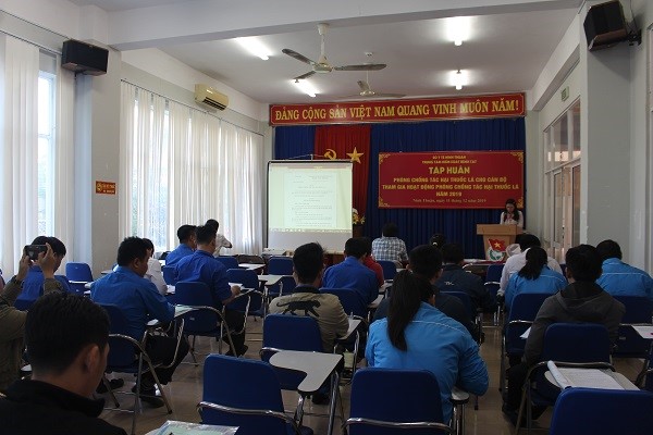 Tập huấn phòng, chống tác hại thuốc lá 