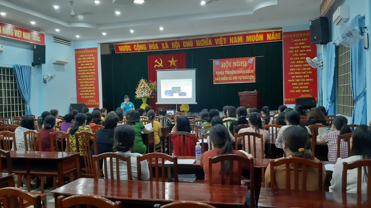 Tuyên truyền chính sách BHXH tự nguyện