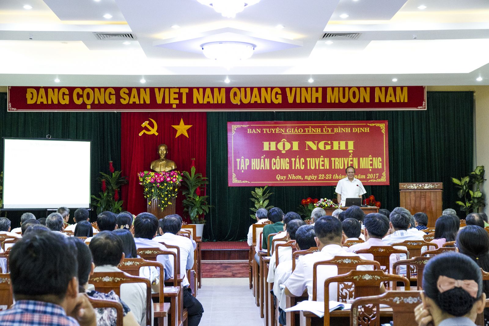 Hội nghị tập huấn công tác tuyên truyền miệng