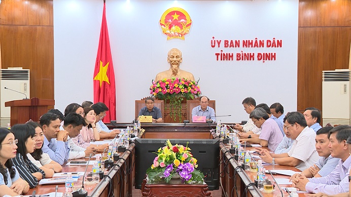 Hội nghị tại điểm cầu Bình Định