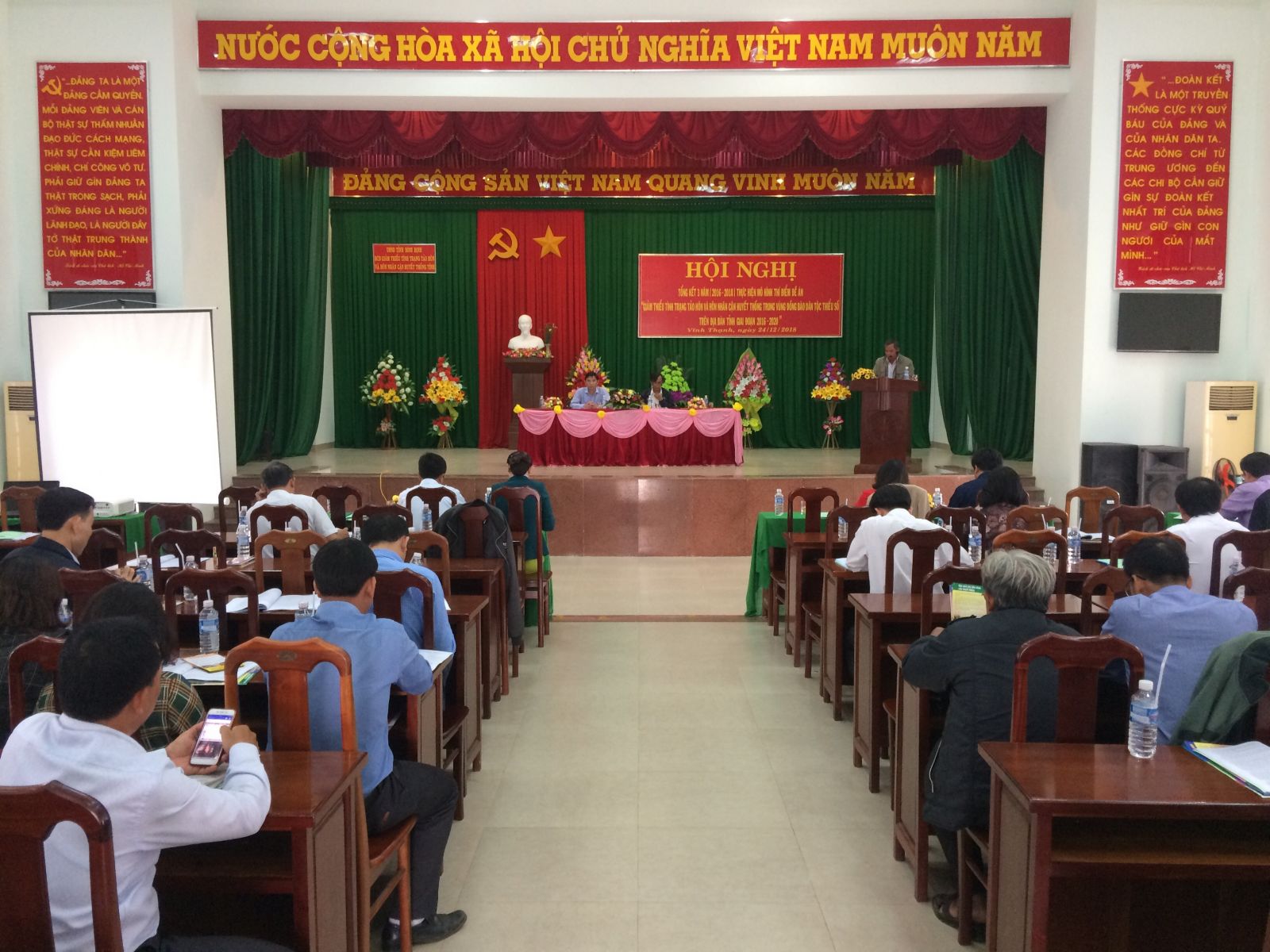 Sơ kết 03 năm thực hiện đề án “Giám thiểu tình trạng tảo hôn và hôn nhân cận huyết thống trong vùng dân tộc thiểu số giai đoạn 2015 – 2020” trên địa bàn tỉnh Bình Định