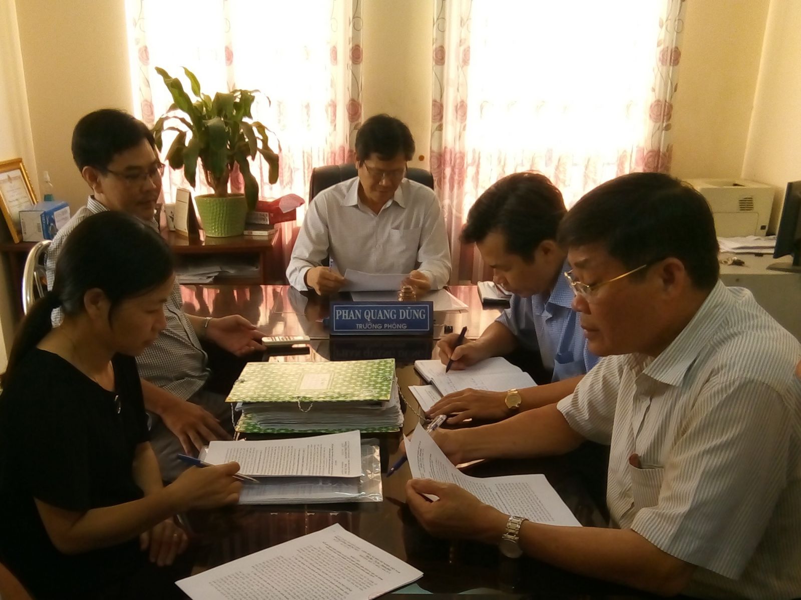 Kiểm tra công tác cải cách hành chính năm 2019 tại Phòng Công chứng số 3 tỉnh Bình Định