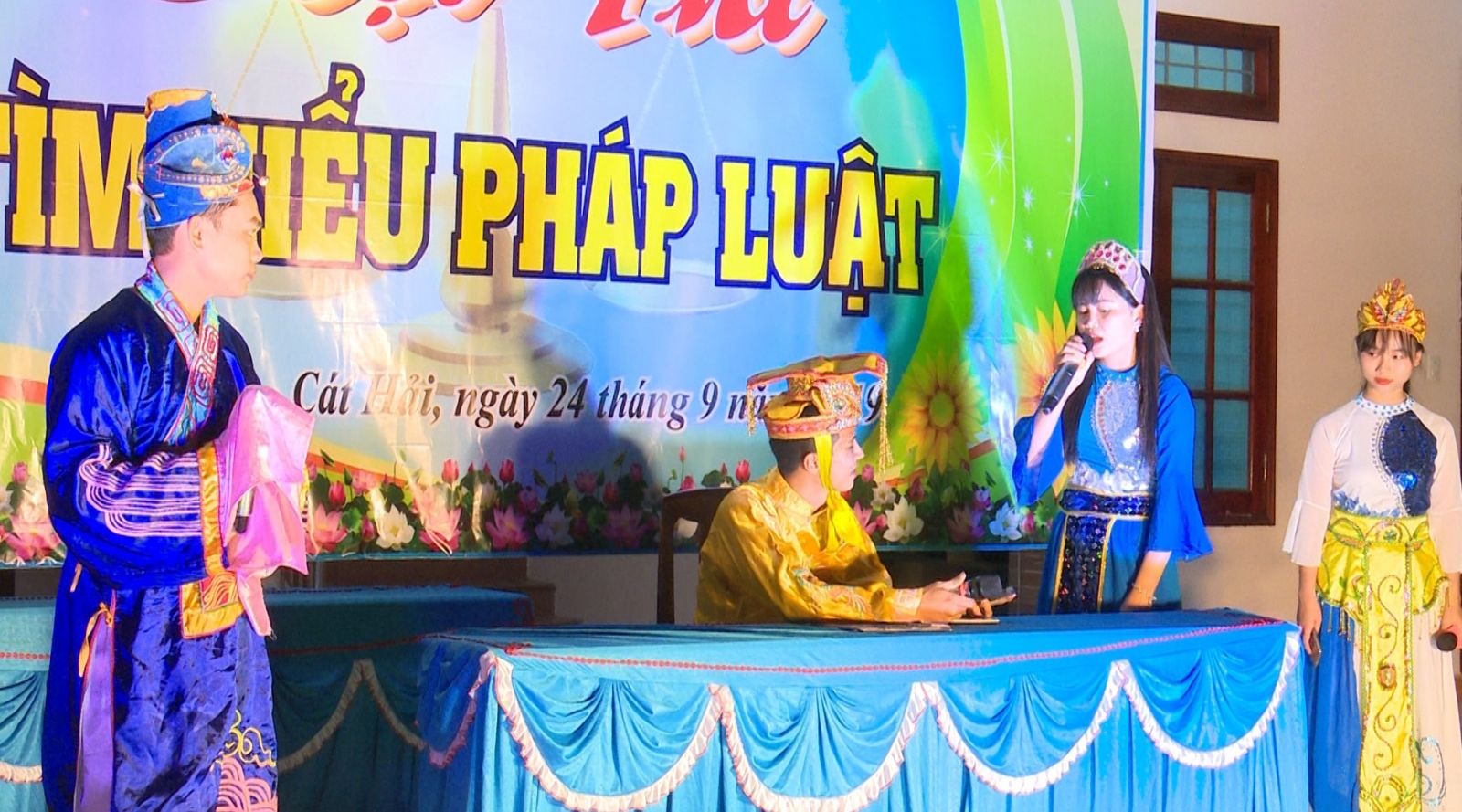  PHÙ CÁT: TỔ CHỨC HỘI THI TÌM HIỂU PHÁP LUẬT NĂM 2019