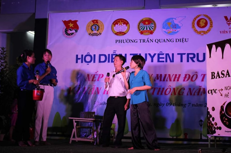Hội diễn tuyên truyền nếp sống văn minh đô thị và văn hóa giao thông