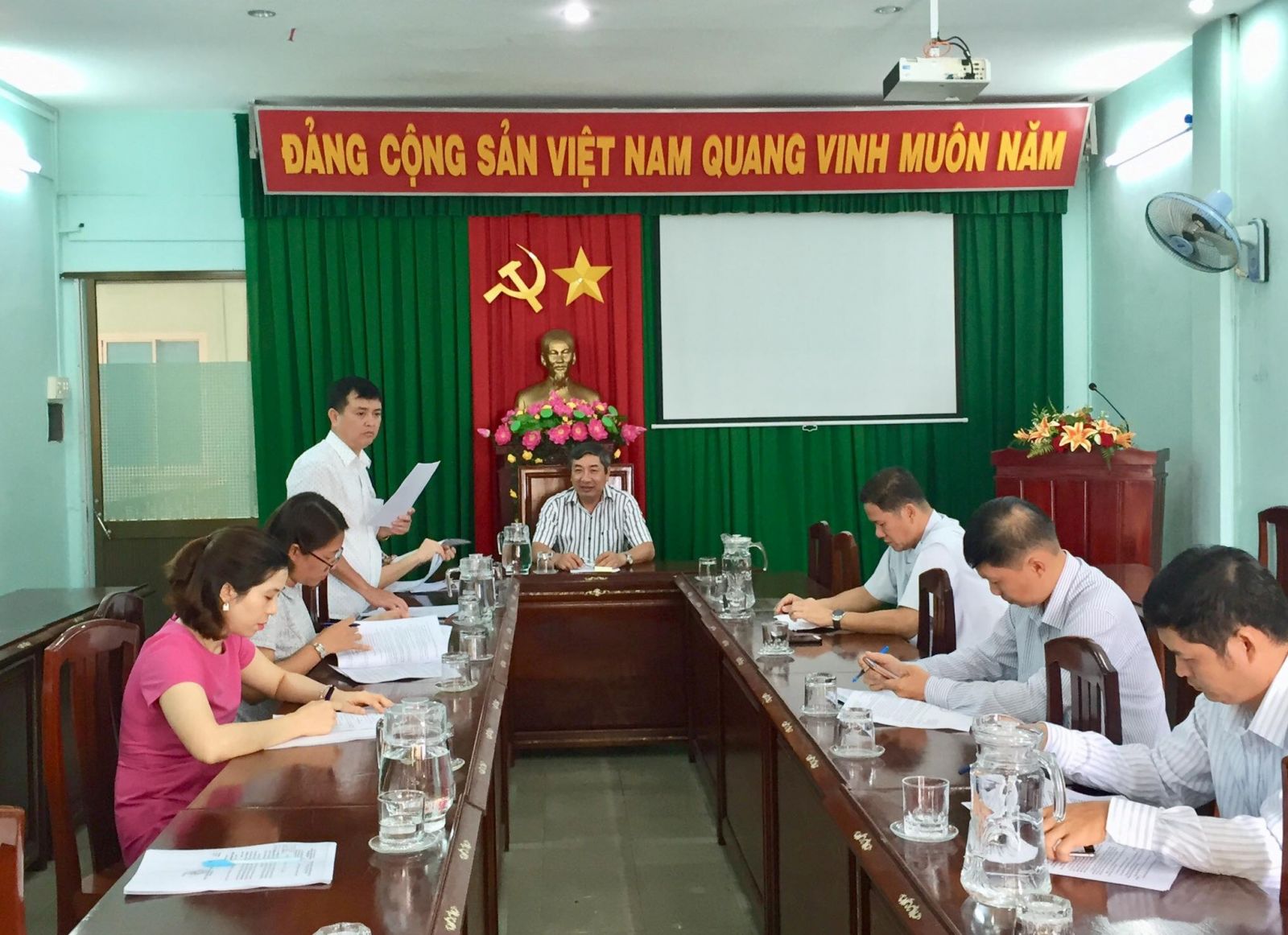 Họp góp ý Hồ sơ xây dựng Thông tư quy định chi tiết thi hành Nghị định số 59/2012/NĐ-CP ngày 23/7/2012 của Chính phủ về theo dõi tình hình  thi hành pháp luật và Nghị định số 32/2020/NĐ-CP ngày 05/3/2020 của Chính phủ sửa đổi, bổ sung một số điề