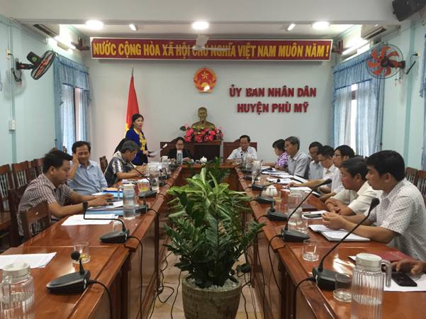 Kiểm tra tình hình xây dựng và thực hiện hương ước, quy ước tại huyện Phù Mỹ