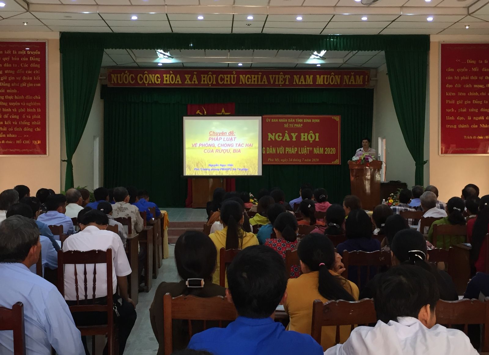 Ngày hội “Công dân với pháp luật” tại huyện Phù Mỹ