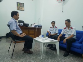 Tổ chức thanh tra chuyên ngành đối với  Công ty Luật TNHH một thành viên Sài Gòn - Quy Nhơn