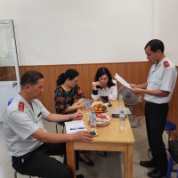 Công bố quyết định thanh tra chuyên ngành tại Văn phòng công chứng Nguyễn Thị Minh Hương