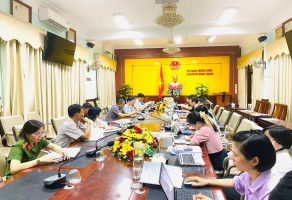 Kiểm tra công tác thi hành pháp luật về xử lý vi phạm hành chính  tại UBND phường Bình Định