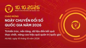 (Hình ảnh trong bộ nhận diện Ngày Chuyển đổi số quốc gia năm 2026)