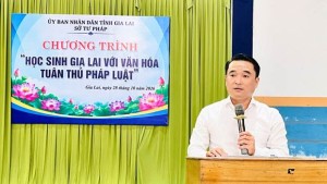 Sân chơi pháp luật dành cho học sinh Trường THPT số 1 Quang Trung