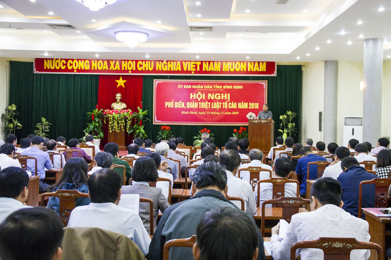 Hội nghị phổ biến, quán triệt luật tố cáo năm 2018