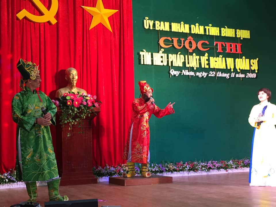 TP. Quy Nhơn và thị xã An Nhơn lọt vòng chung khảo Cuộc thi Tìm hiểu pháp luật về nghĩa vụ quân sự
