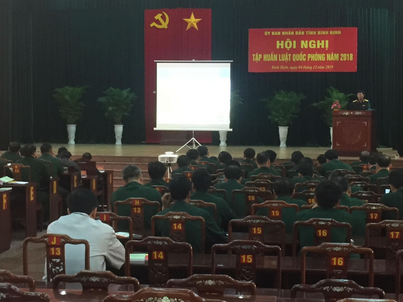 Hội nghị phổ biến Luật Quốc phòng năm 2018
