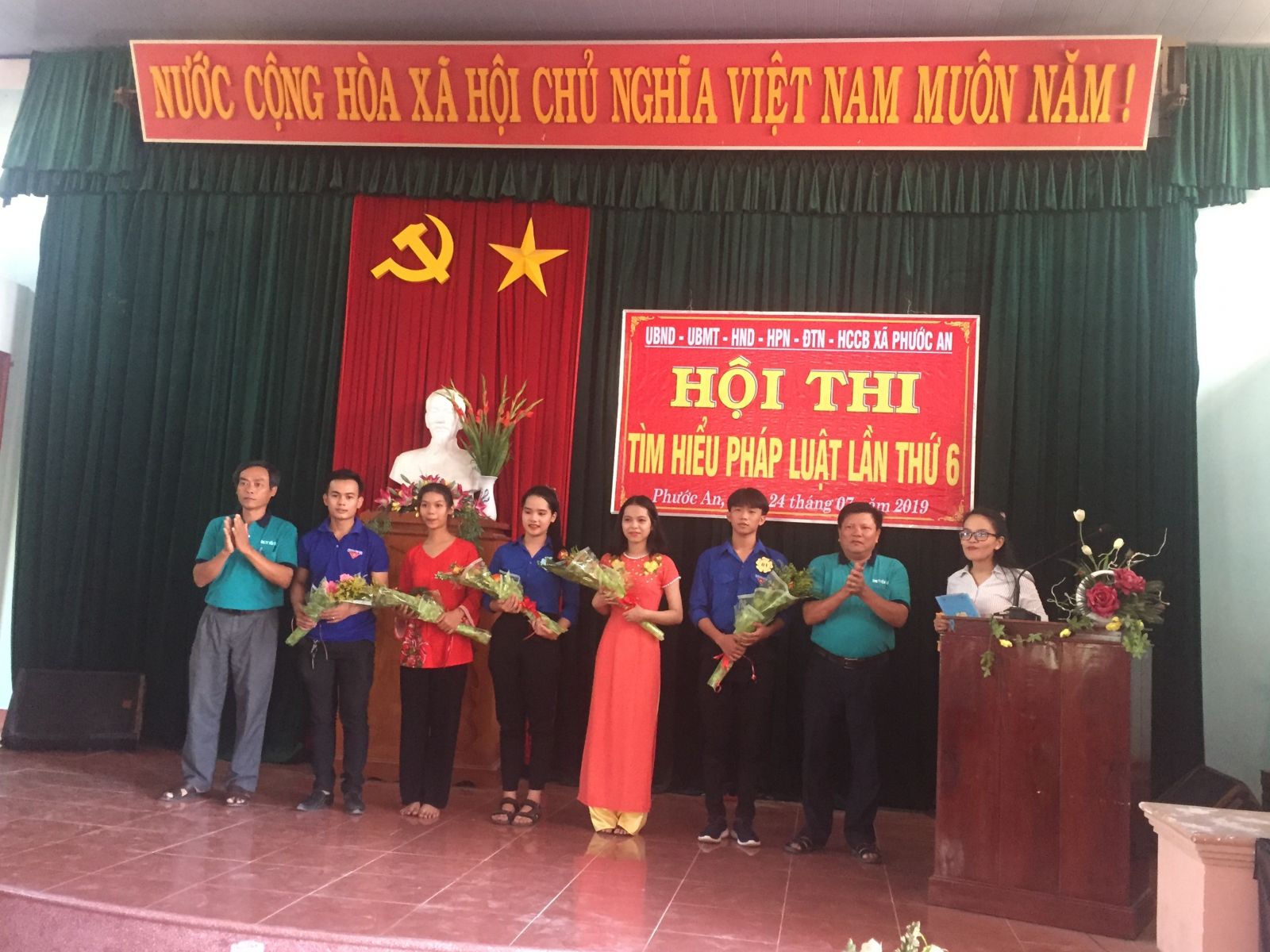 Xã Phước An huyện Tuy Phước tổ chức Hội thi “Tìm hiểu pháp luật” năm 2019