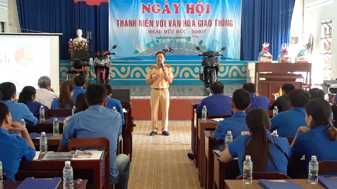 NGÀY HỘI “THANH NIÊN VỚI VĂN HÓA GIAO THÔNG” NĂM 2019