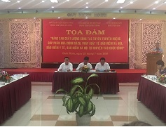 TỌA ĐÀM “NÂNG CAO CHẤT LƯỢNG CÔNG TÁC TUYÊN TRUYỀN MIỆNG GÓP PHẦN ĐƯA CHÍNH SÁCH, PHÁP LUẬT VỀ BẢO HIỂM XÃ HỘI, BẢO HIỂM Y TẾ, BẢO HIỂM XÃ HỘI TỰ NGUYỆN VÀO CUỘC SỐNG”