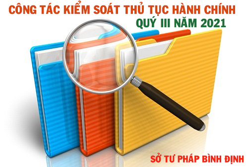 Công tác kiểm soát thủ tục hành chính Quý III năm 2021 tại Sở Tư pháp