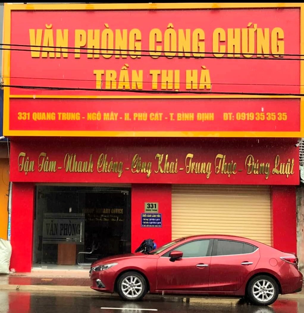Trụ Sở Văn phòng Công chứng Trần Thị Hà