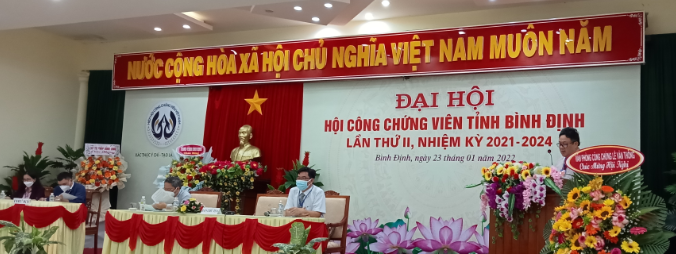 Đại hội Hội Công chứng viên tỉnh Bình Định lần thứ II, nhiệm kỳ 2021-2024