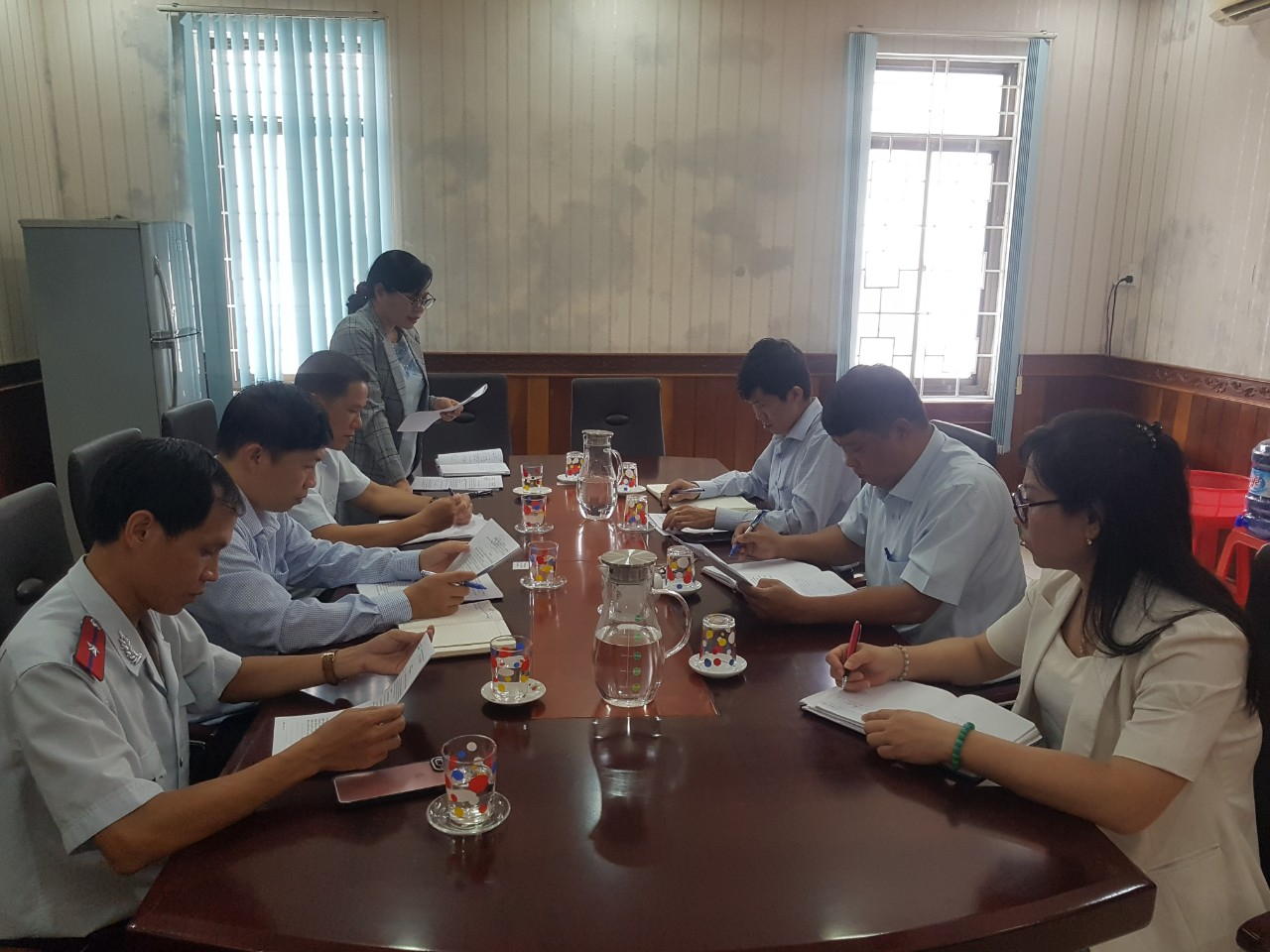 Công bố Quyết định thanh tra chuyên ngành  về việc lựa chọn tổ chức đấu giá tài sản đối với  quyền sử dụng đất tại Trung tâm phát triển quỹ đất tỉnh