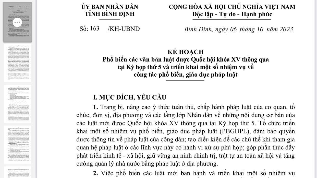 Phổ biến các văn bản luật được Quốc hội khóa XV thông qua tại Kỳ họp thứ 5 và triển khai một số nhiệm vụ về công tác phổ biến, giáo dục pháp luật