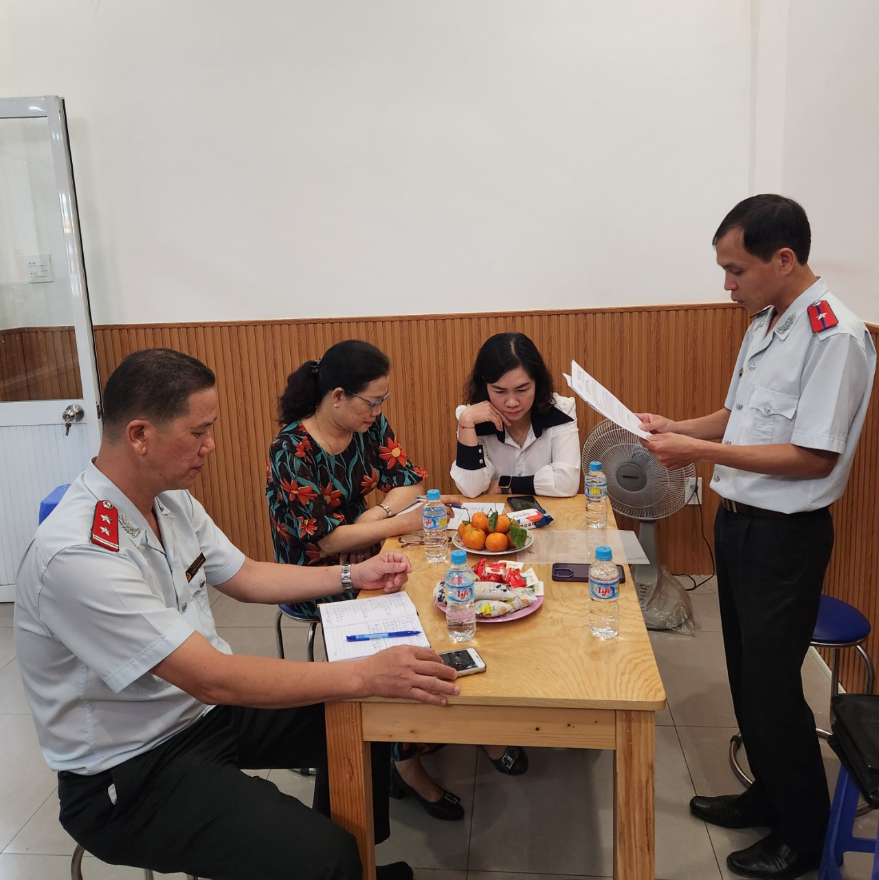 Công bố quyết định thanh tra chuyên ngành tại Văn phòng công chứng Nguyễn Thị Minh Hương
