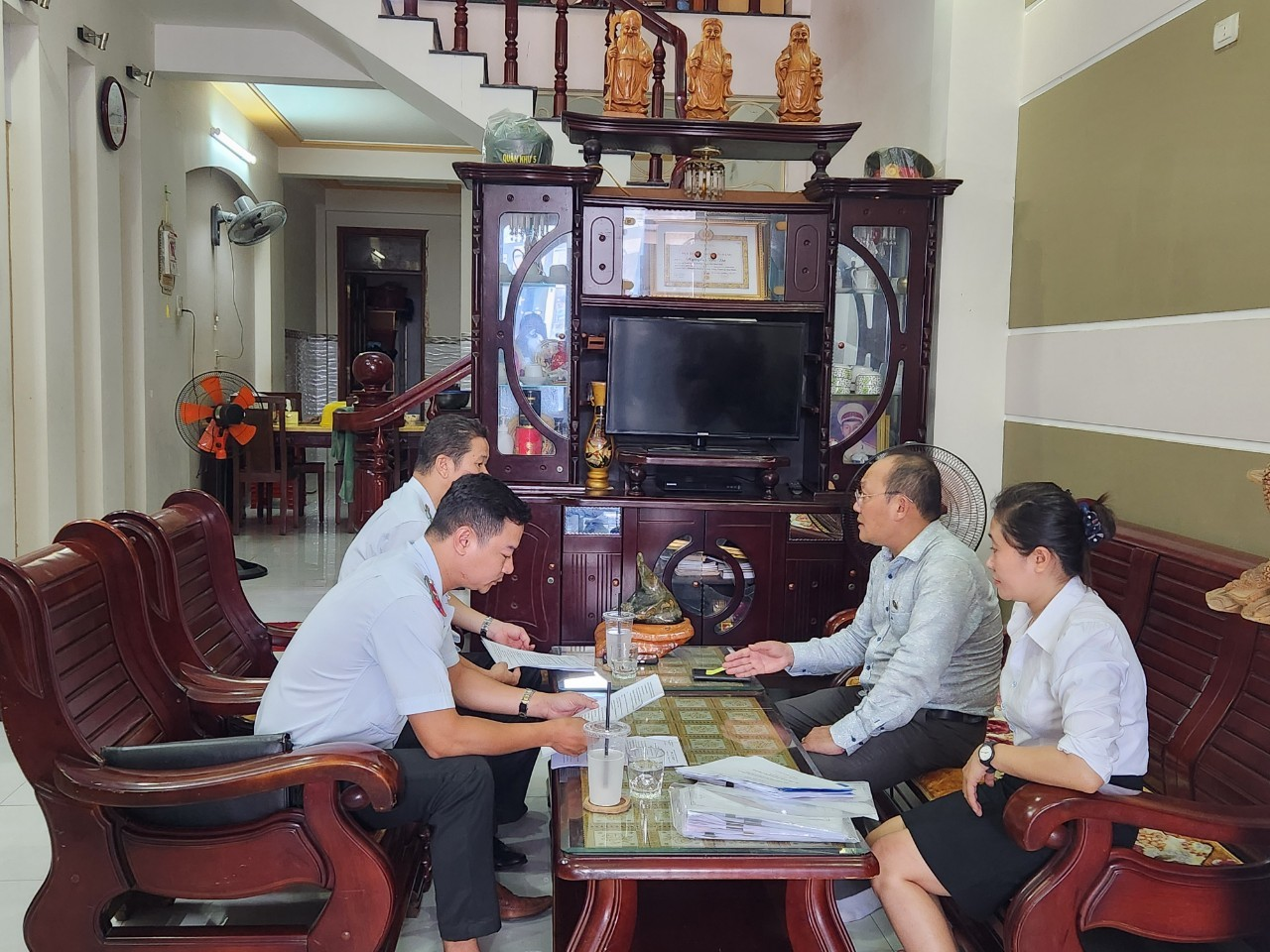Công bố quyết định thanh tra chuyên ngành tại Công ty TNHH một thành viên Phi Long