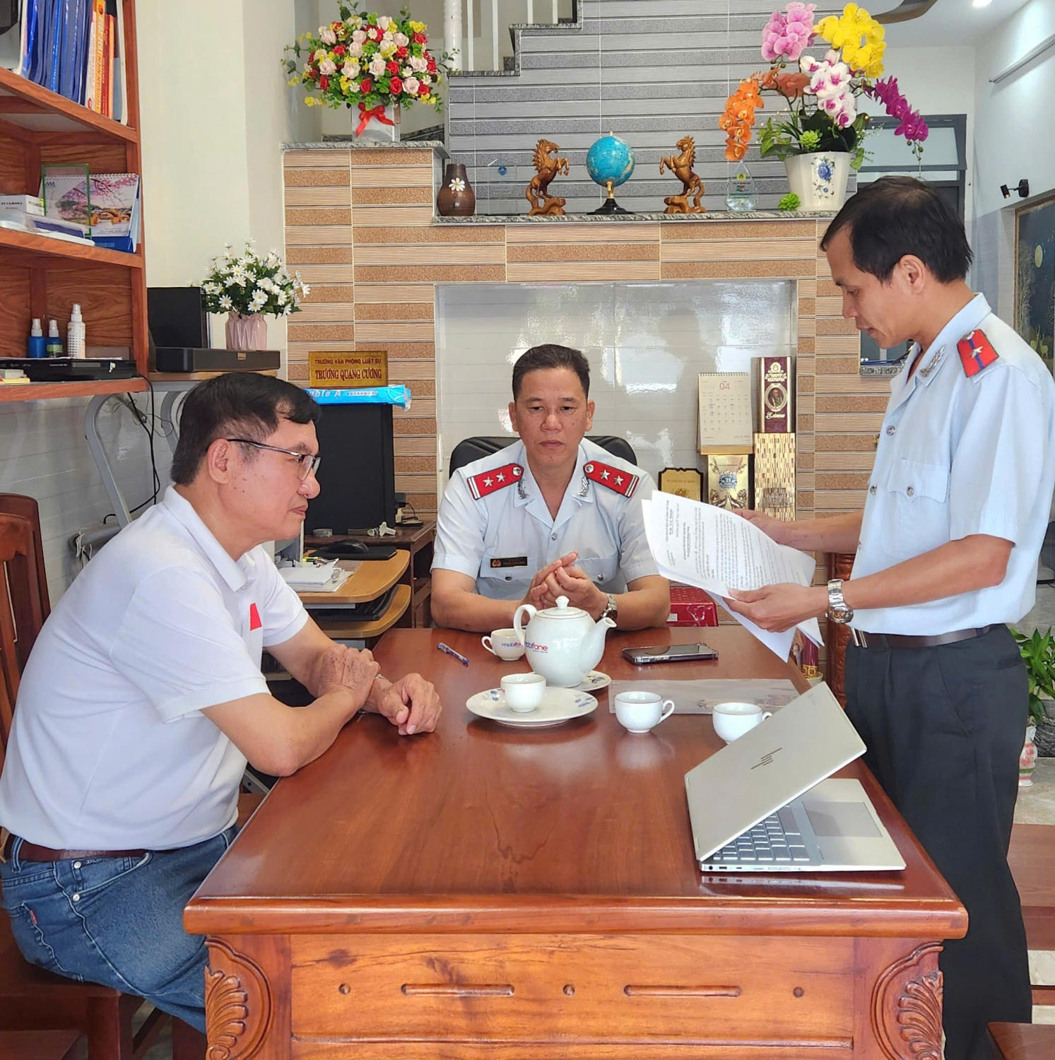 Công bố Quyết định thanh tra  Văn phòng luật sư Quang Cương