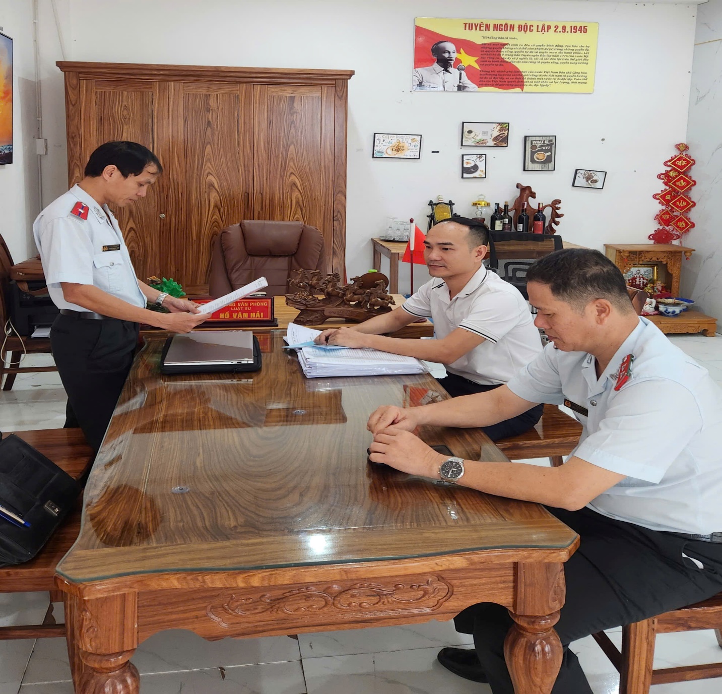 Công bố Quyết định thanh tra  Văn phòng luật sư Hải Luật