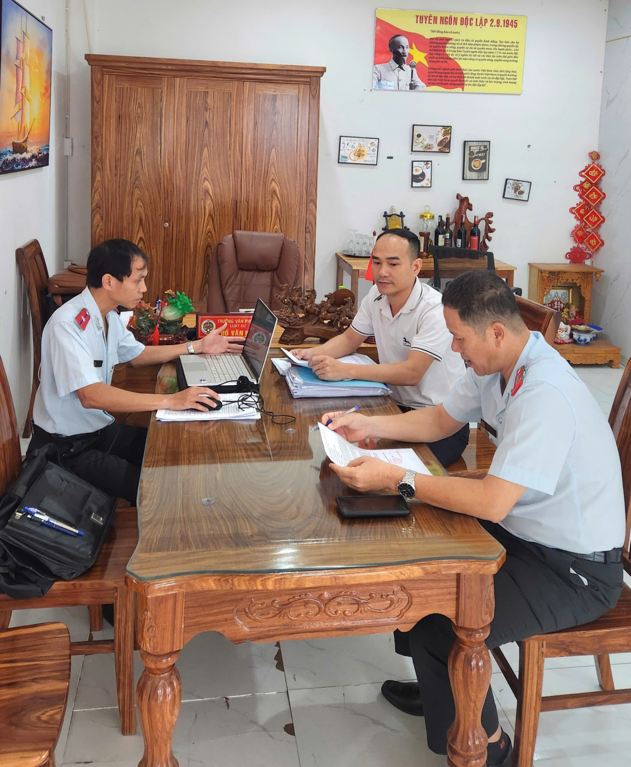 KẾT LUẬN THANH TRA ĐỐI VỚI  VĂN PHÒNG LUẬT SƯ HẢI LUẬT