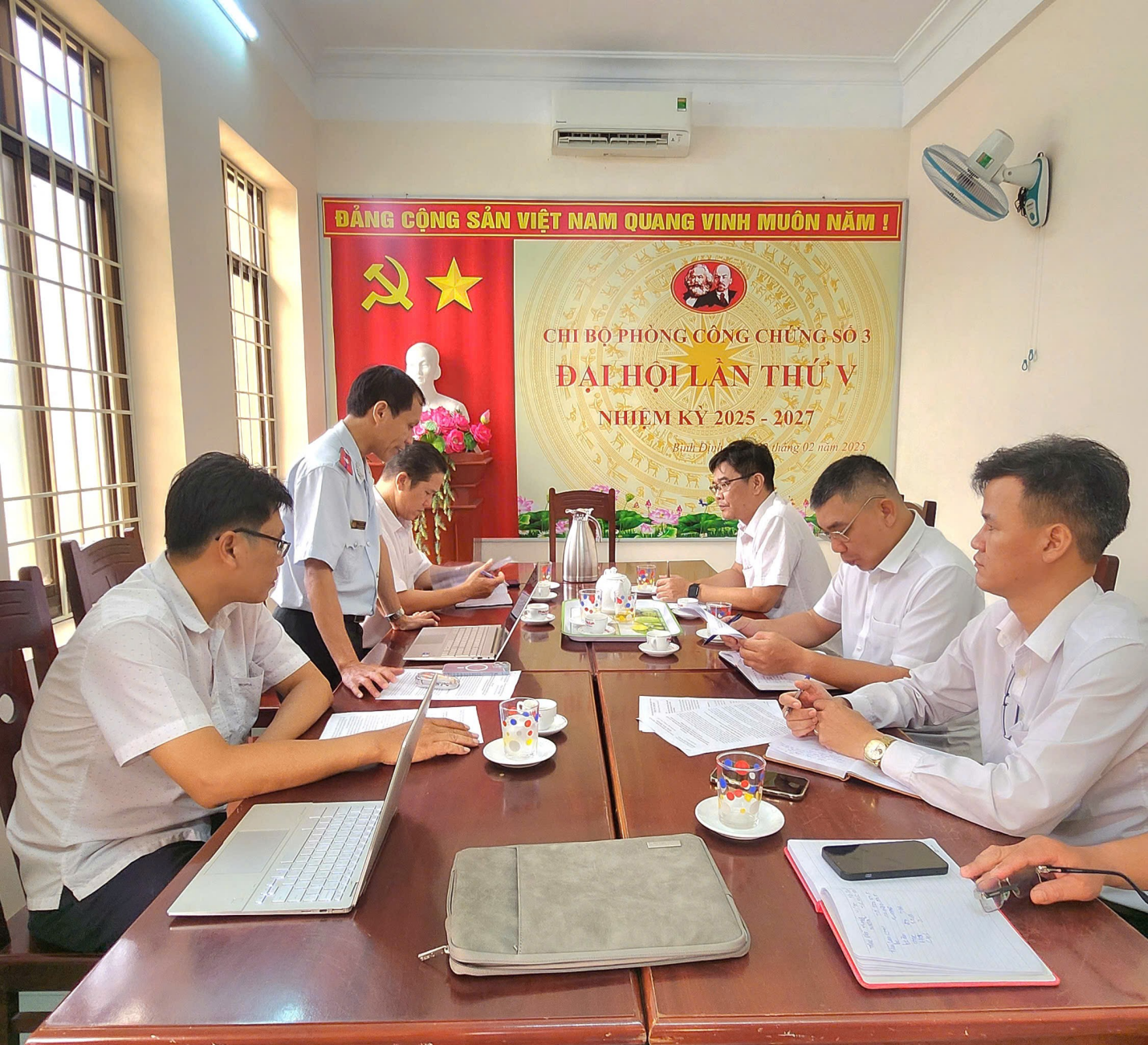 Công bố Quyết định thanh tra hành chính đối với Phòng công chứng số 3 tỉnh Bình Định