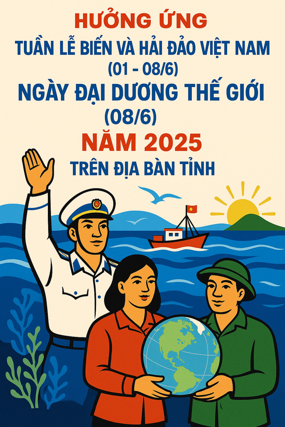 Bình Định hưởng ứng Tuần lễ Biển và Hải đảo Việt Nam, Ngày Đại dương thế giới năm 2025