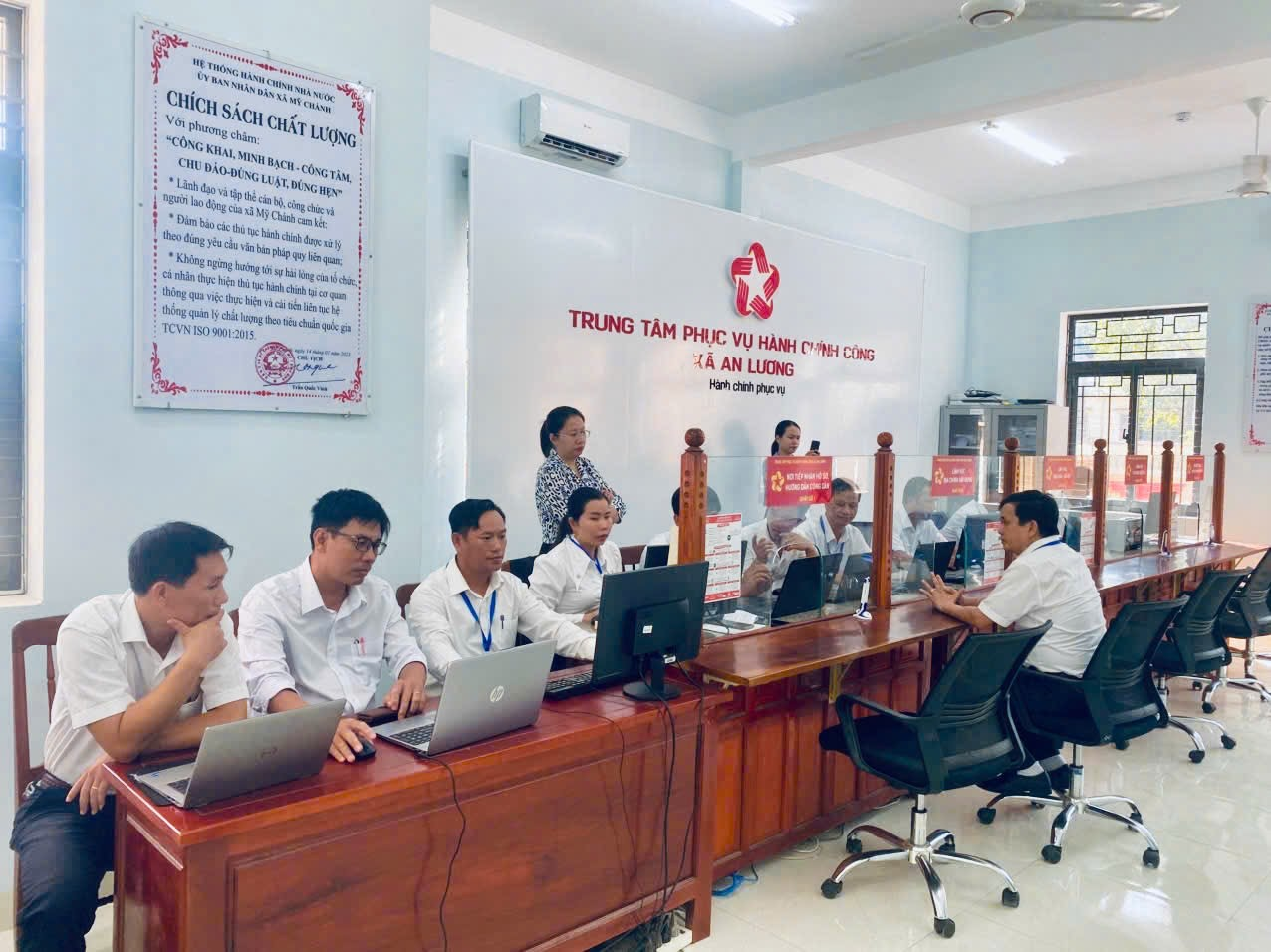 Xã An Lương vận hành thử nghiệm mô hình  “chính quyền địa phương 2 cấp”