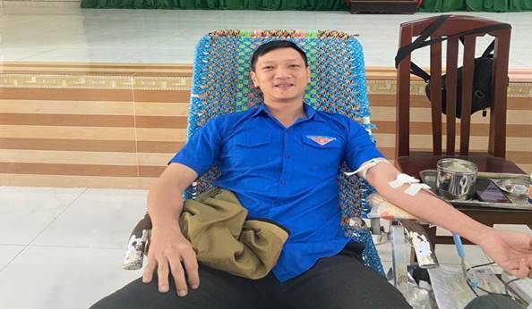 Đoàn viên Chi đoàn Sở Tư pháp tỉnh Gia Lai tích cực tham gia hiến máu tình nguyện đợt 1 năm 2026