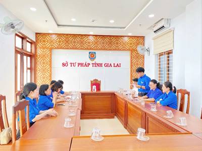 CHI ĐOÀN SỞ TƯ PHÁP TỈNH GIA LAI TỔ CHỨC HỘI NGHỊ TỔNG KẾT CÔNG TÁC ĐOÀN NĂM 2025, TRIỂN KHAI NHIỆM VỤ NĂM 2026