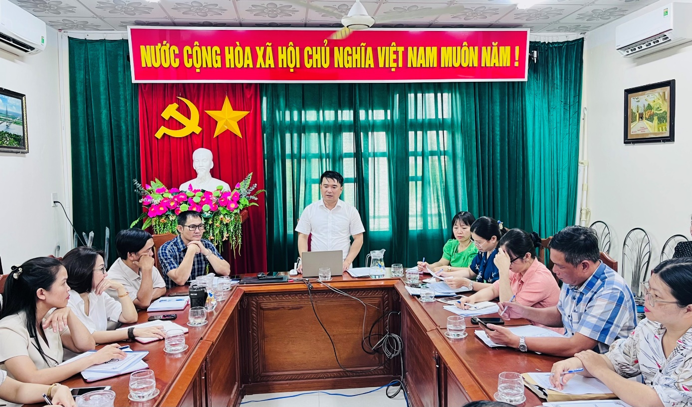 Lãnh đạo Sở Tư pháp làm việc với Trung tâm Trợ giúp pháp lý Nhà nước tỉnh Gia Lai