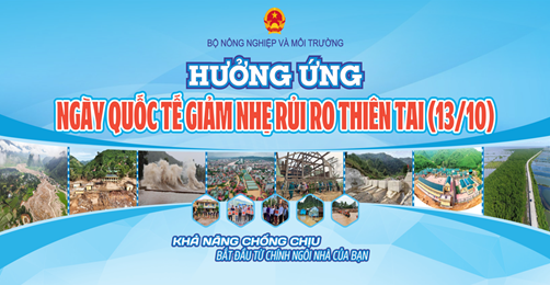 (Ấn phẩm truyền thông về Ngày Quốc tế Giảm nhẹ rủi ro thiên tai 13/10)