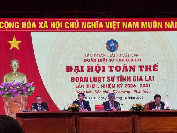 ĐẠI HỘI TOÀN THỂ ĐOÀN LUẬT SƯ TỈNH GIA LAI: “Không ai có thể mang lại niềm tin cho người dân bằng chính các Luật sư”