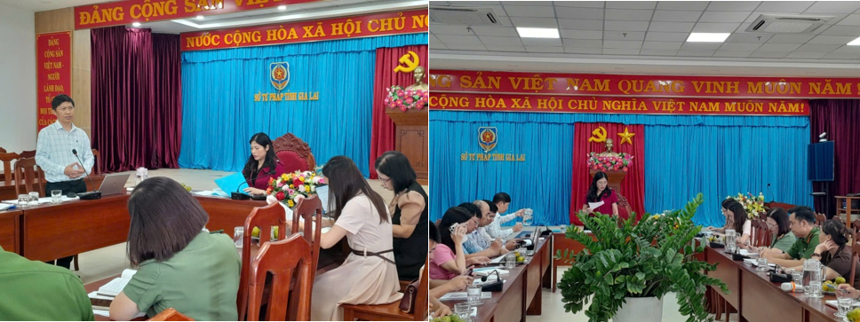 Quang cảnh tại buổi làm việc